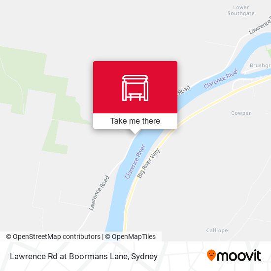 Lawrence Rd at Boormans Lane map