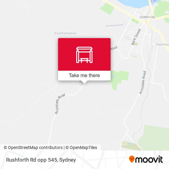 Rushforth Rd opp 545 map