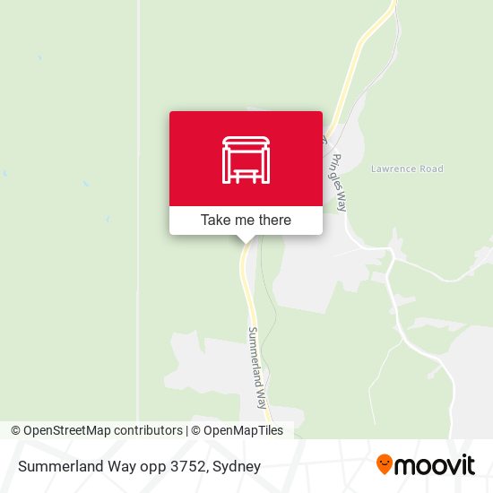 Summerland Way opp 3752 map