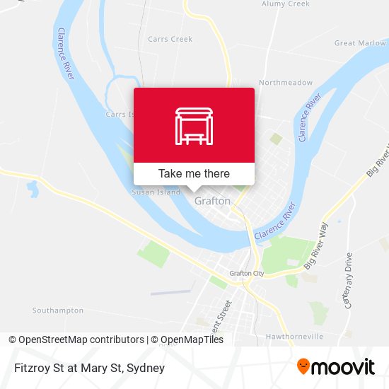 Fitzroy St at Mary St map