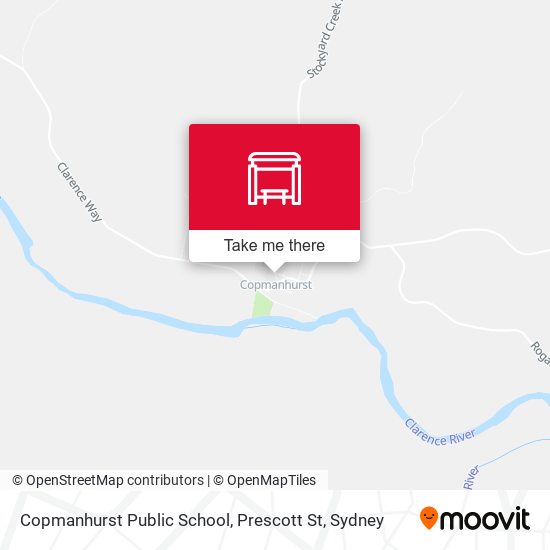 Copmanhurst Public School, Prescott St map