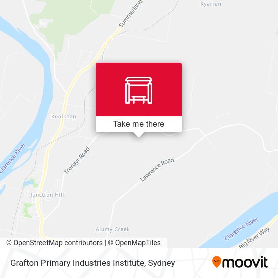 Grafton Primary Industries Institute map