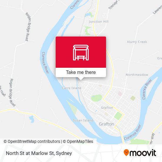 North St at Marlow St map