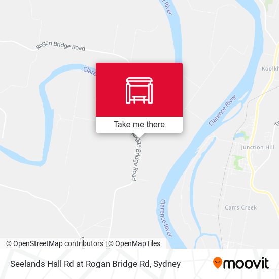 Seelands Hall Rd at Rogan Bridge Rd map