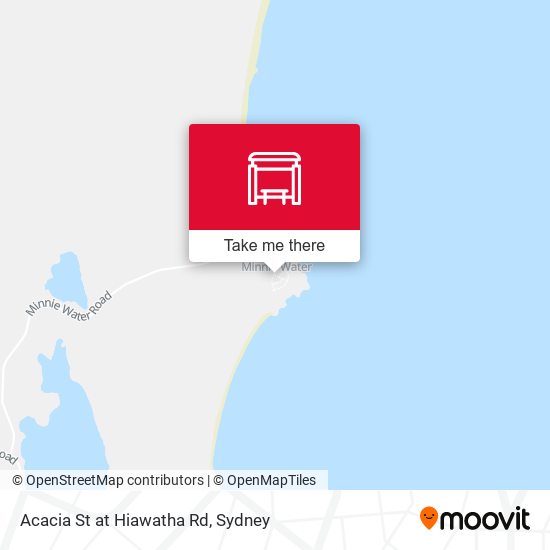 Acacia St at Hiawatha Rd map