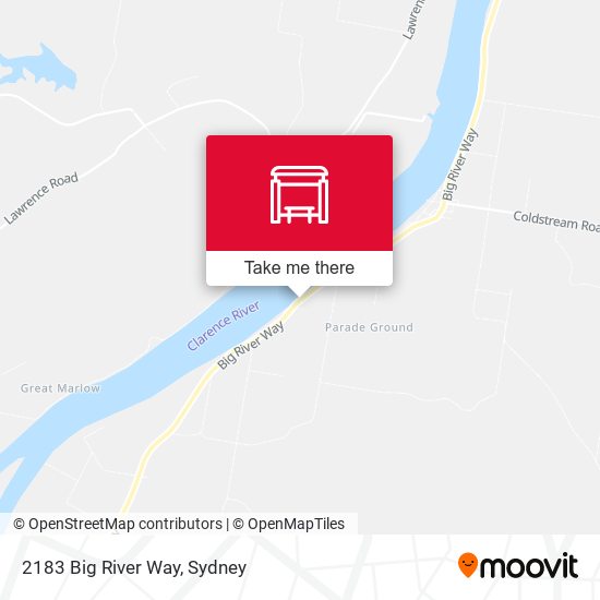 2183 Big River Way map