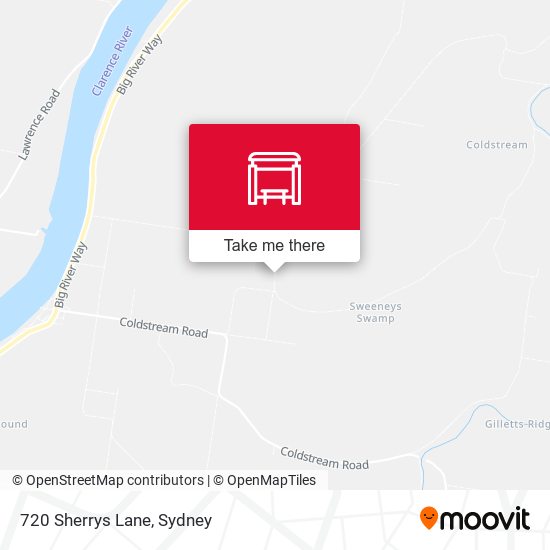 720 Sherrys Lane map