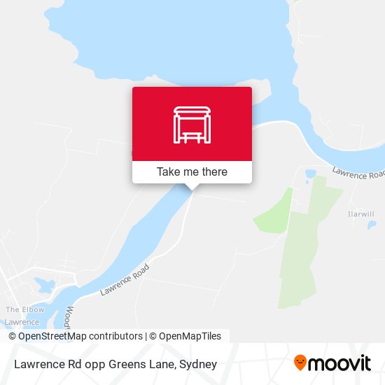 Lawrence Rd opp Greens Lane map
