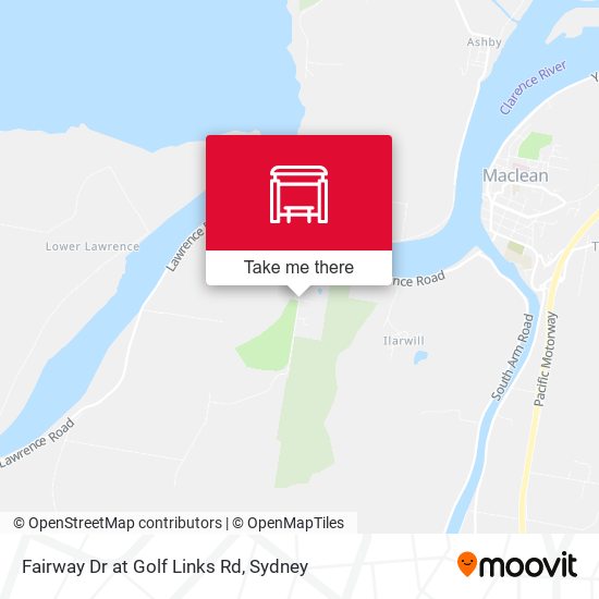 Fairway Dr at Golf Links Rd map