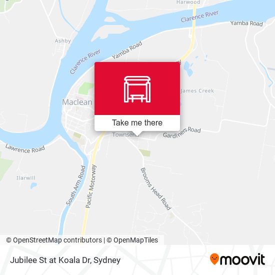 Jubilee St at Koala Dr map