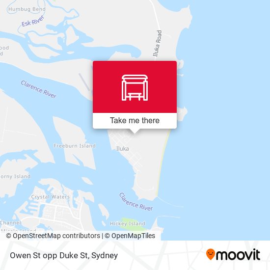 Owen St opp Duke St map