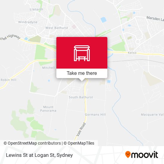 Lewins St at Logan St map
