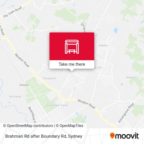 Brahman Rd after Boundary Rd map