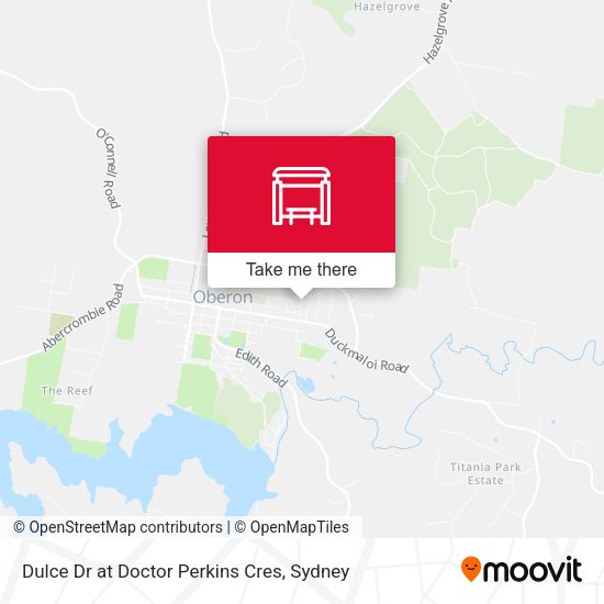 Dulce Dr at Doctor Perkins Cres map