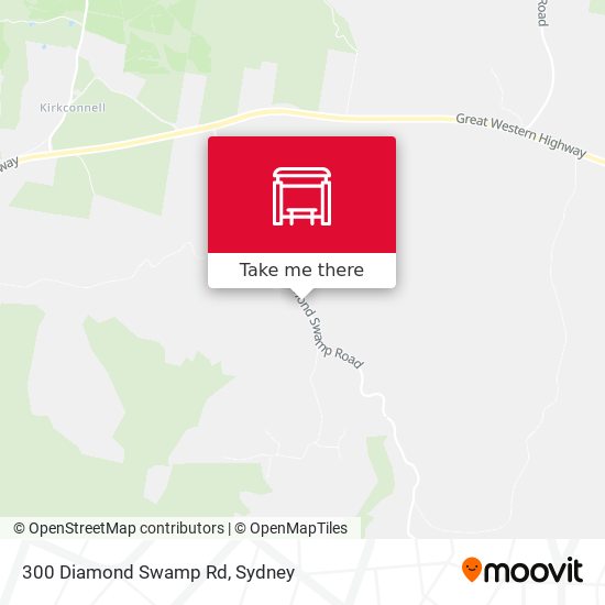 300 Diamond Swamp Rd map