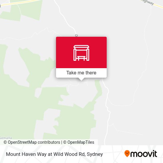 Mount Haven Way at Wild Wood Rd map