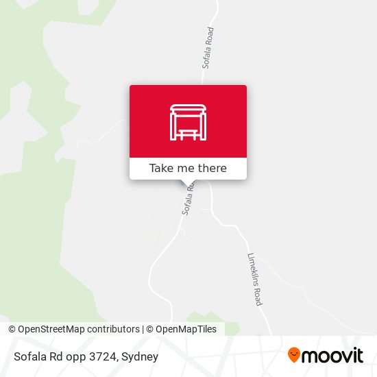 Sofala Rd opp 3724 map