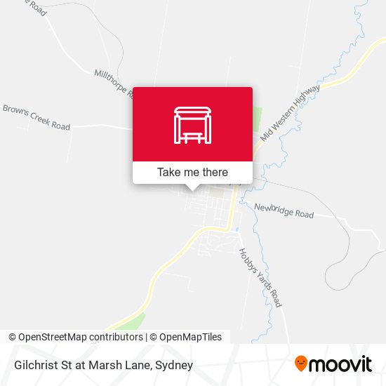 Gilchrist St at Marsh Lane map