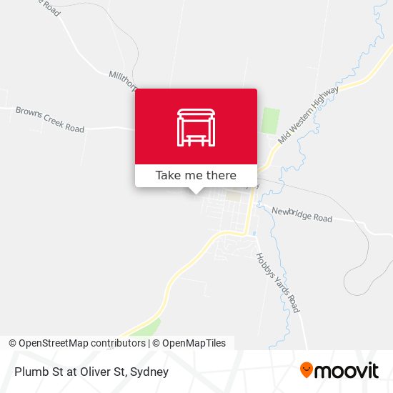 Plumb St at Oliver St map