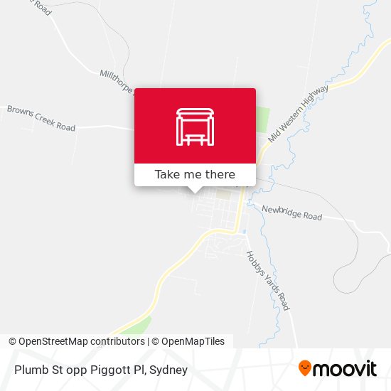 Plumb St opp Piggott Pl map