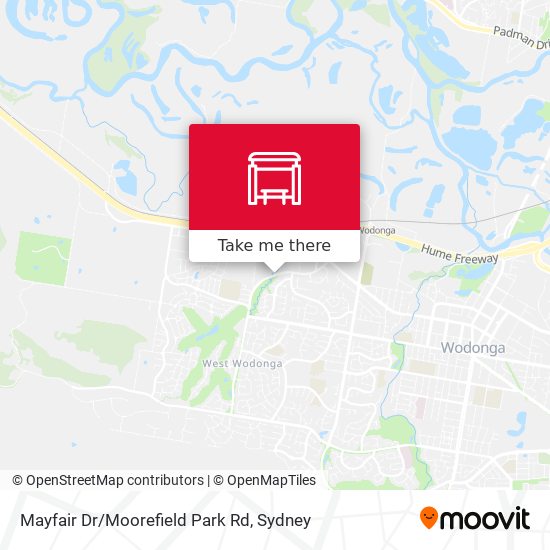 Mayfair Dr/Moorefield Park Rd map