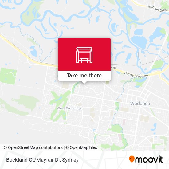 Buckland Ct/Mayfair Dr map