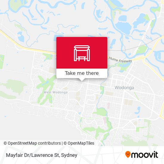 Mayfair Dr/Lawrence St map