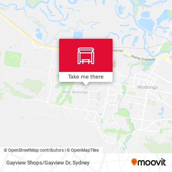Gayview Shops/Gayview Dr map