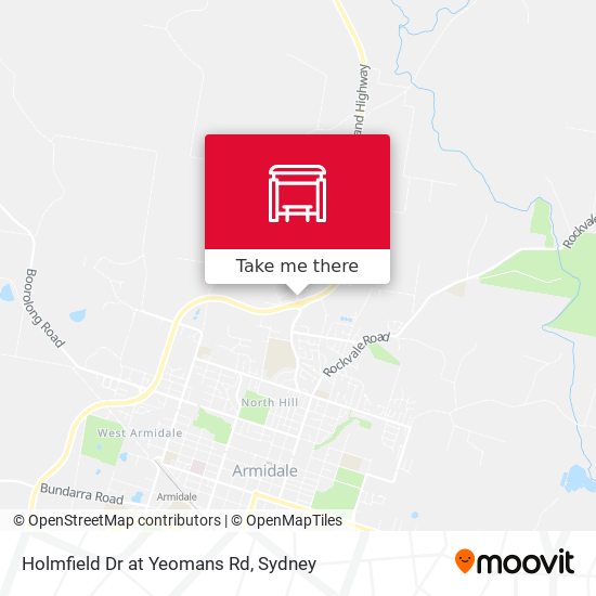 Holmfield Dr at Yeomans Rd map
