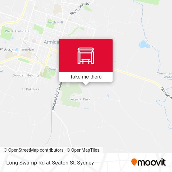 Long Swamp Rd at Seaton St map