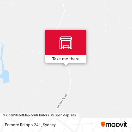 Enmore Rd opp 241 map