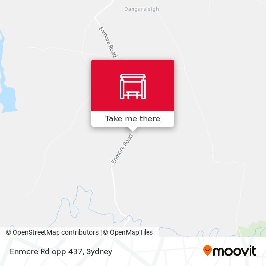 Enmore Rd opp 437 map