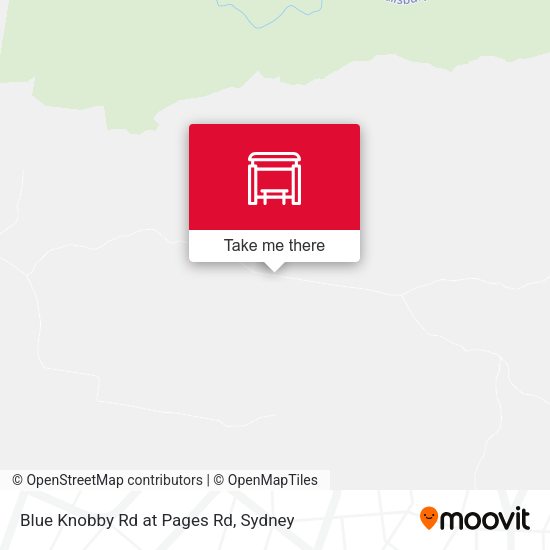 Blue Knobby Rd at Pages Rd map