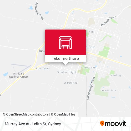Murray Ave at Judith St map