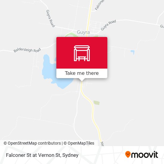 Falconer St at Vernon St map