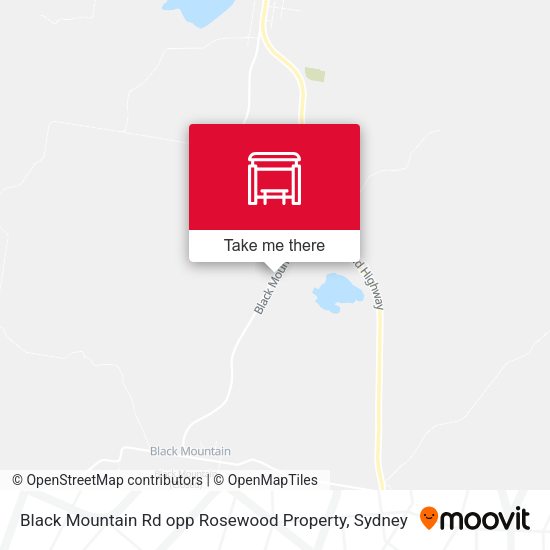 Black Mountain Rd opp Rosewood Property map