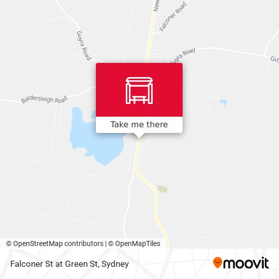 Falconer St at Green St map