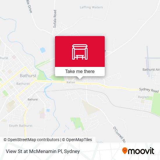 View St at McMenamin Pl map