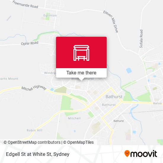 Edgell St at White St map