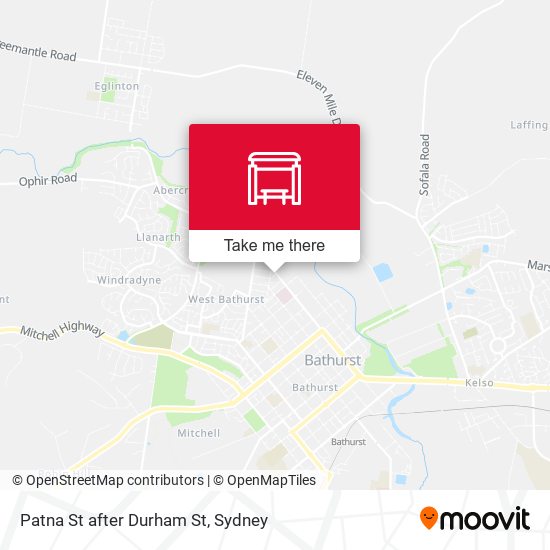 Patna St after Durham St map