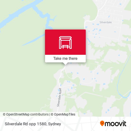 Silverdale Rd opp 1580 map