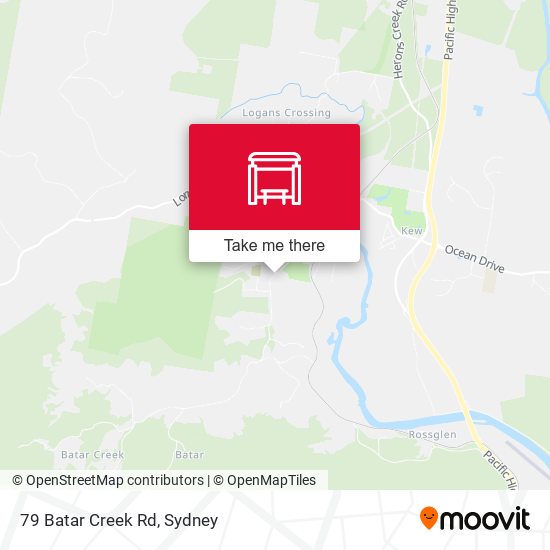 79 Batar Creek Rd map