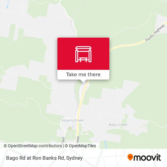 Bago Rd at Ron Banks Rd map