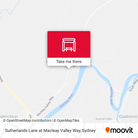 Sutherlands Lane at Macleay Valley Way map