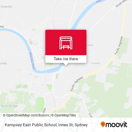 Kempsey East Public School, Innes St map