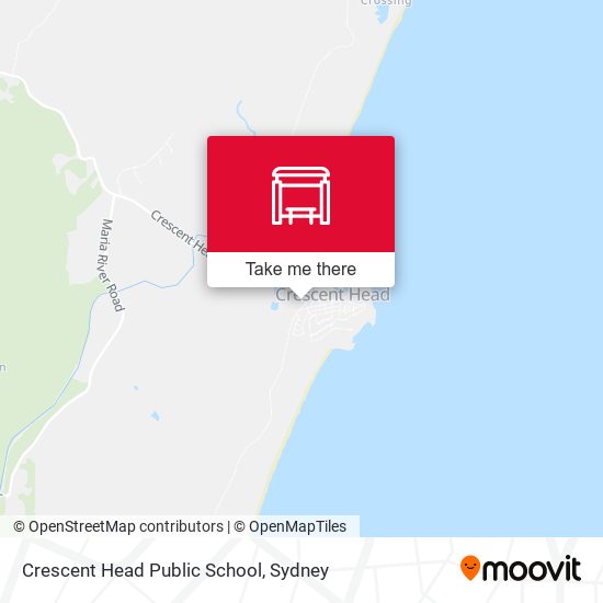 Crescent Head Public School map