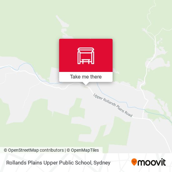 Rollands Plains Upper Public School map