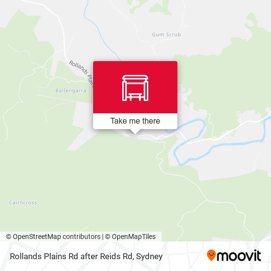 Rollands Plains Rd after Reids Rd map