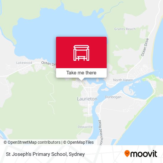 St Joseph's Primary School map
