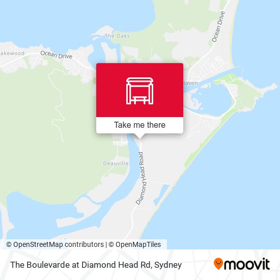The Boulevarde at Diamond Head Rd map